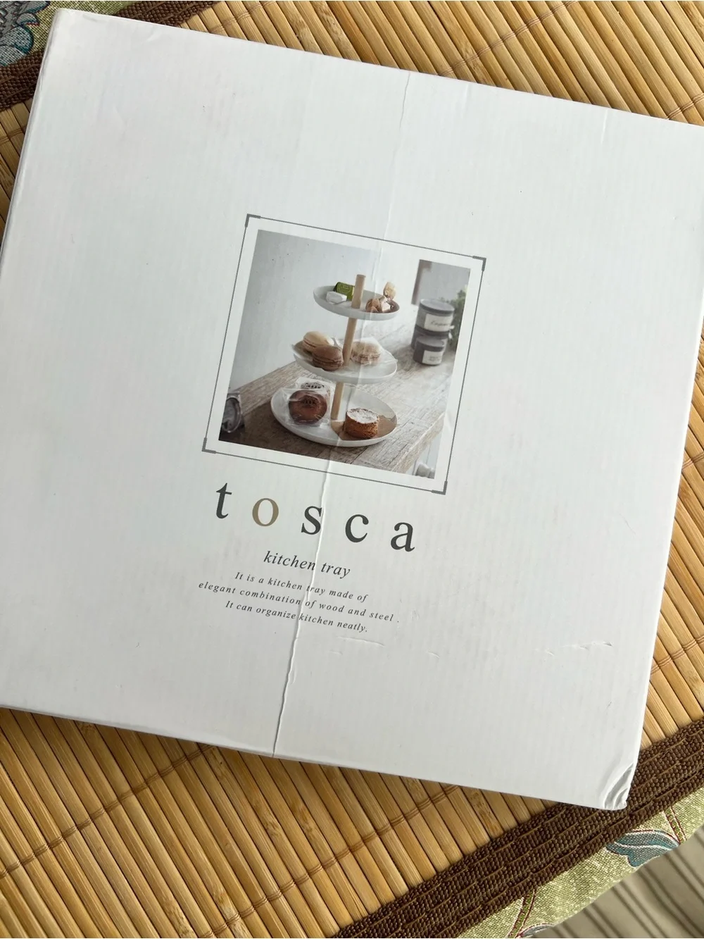 Yamazaki Tosca 3 Tier Dessert Stand